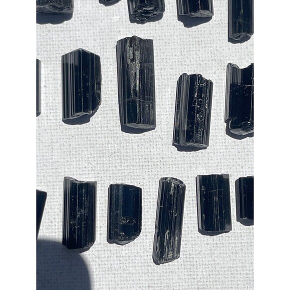Black Tourmaline Parcel lot - 338 Carats - for jewelry making wire wrapping - Picture 9 of 10